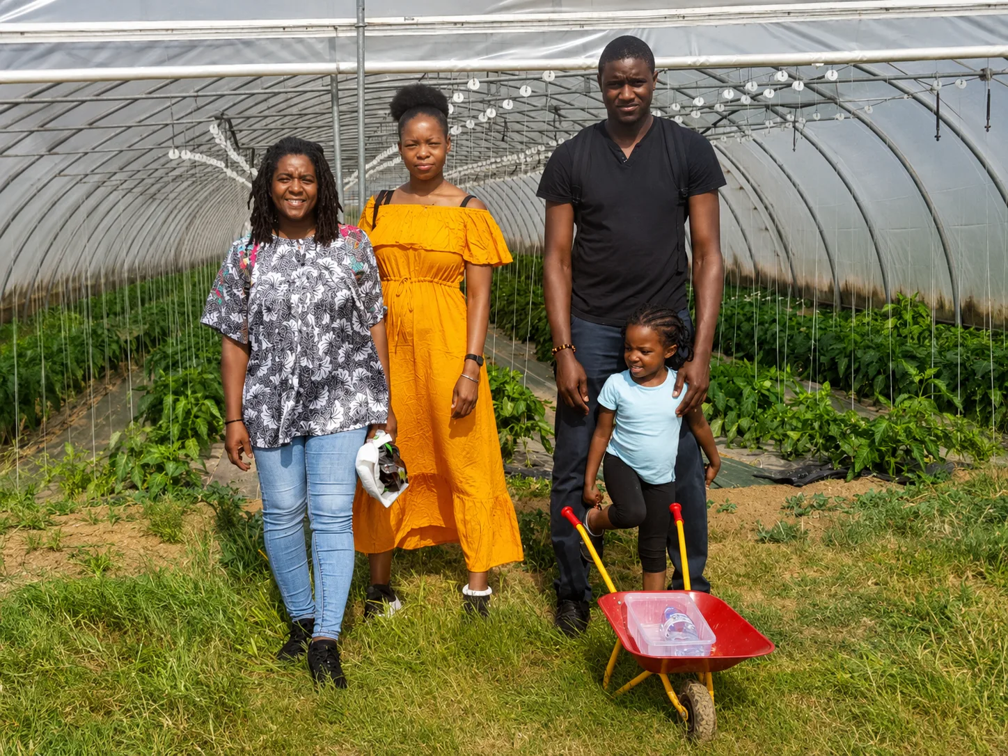 Membres de la Famille Muntu dans un espace de culture et de transmission