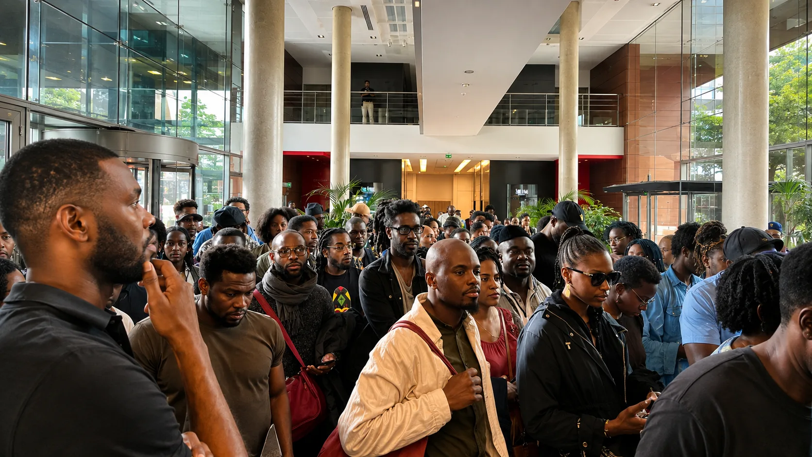 Public du Salon de la Spiritualité Kamite