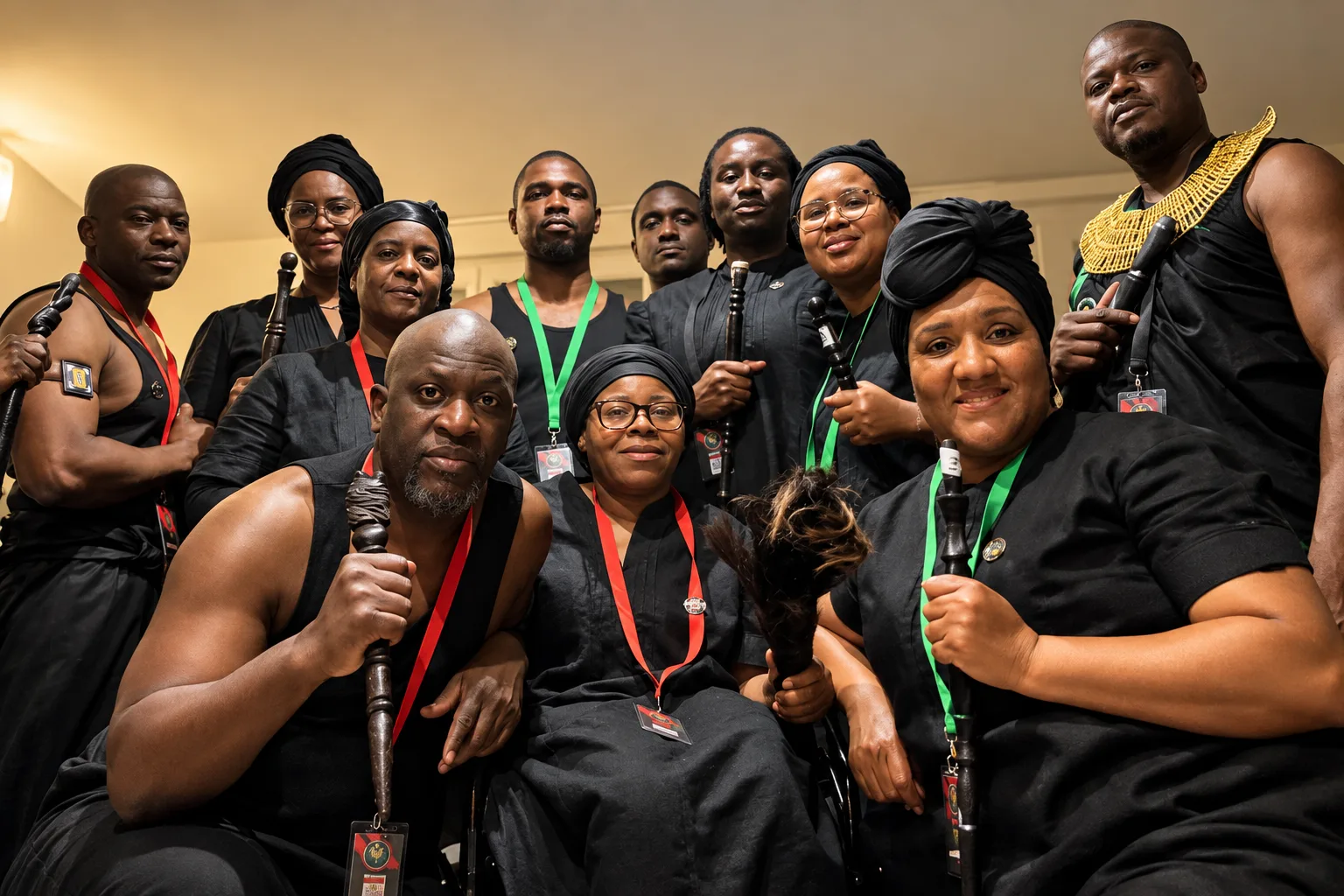 La Famille Muntu réunie